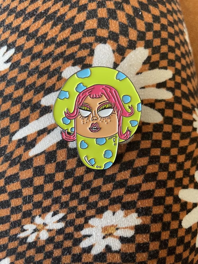 Girl Pill Enamel Pin