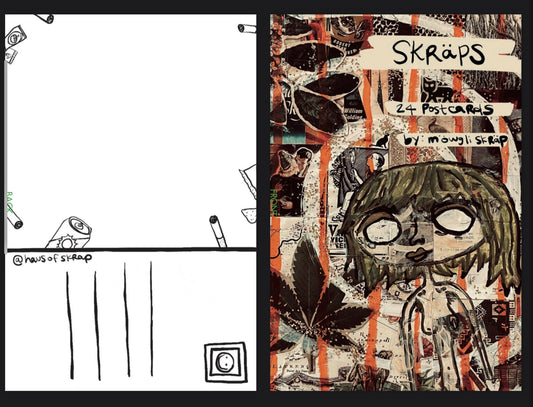 “Skräps” Postcard Book